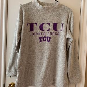 TCU Horned Frogs Terry Crew Sweatshirt